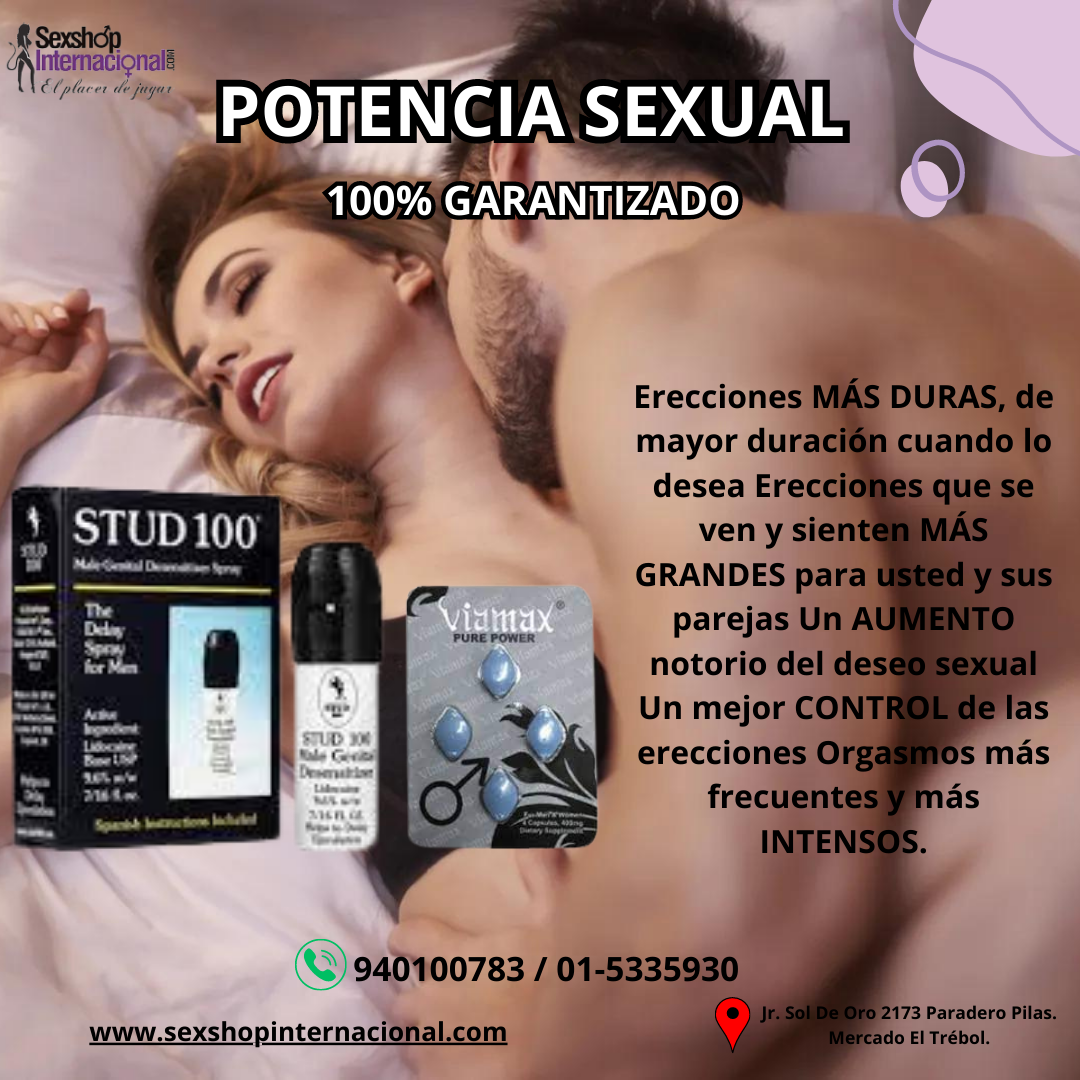 SEXSHOP POTENCIADOR 100 GARANTIZADO